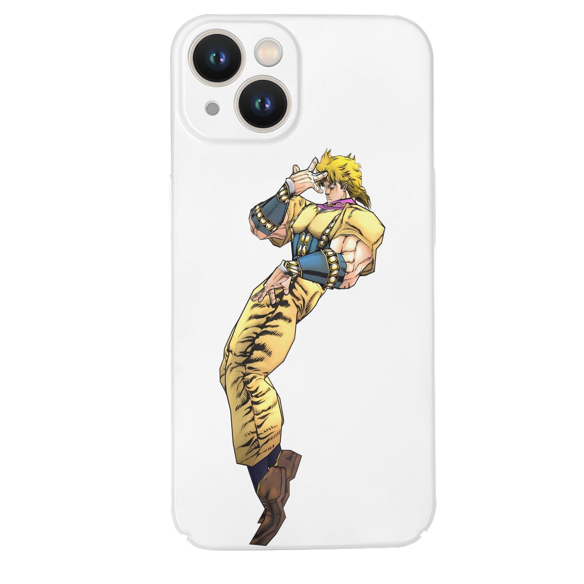 （画像用） ジョジョの奇妙な冒険 ディオ?ブランドー JoJo's Bizarre Adventure Dio Brando 【iPhone 14シリーズ対応】ハードケース